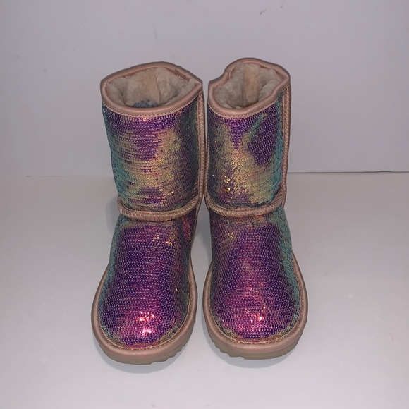 Boots Size Purple Sequin Boots Plus Size Sequin Fabric Patchwork